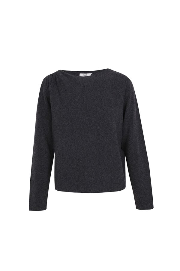 Hoss Intropia Idalia. Jersey drapeado Gris