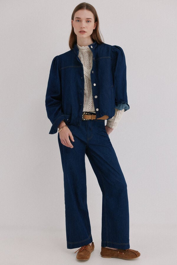 Hoss Intropia Estrella. Chaqueta corta Azul marino
