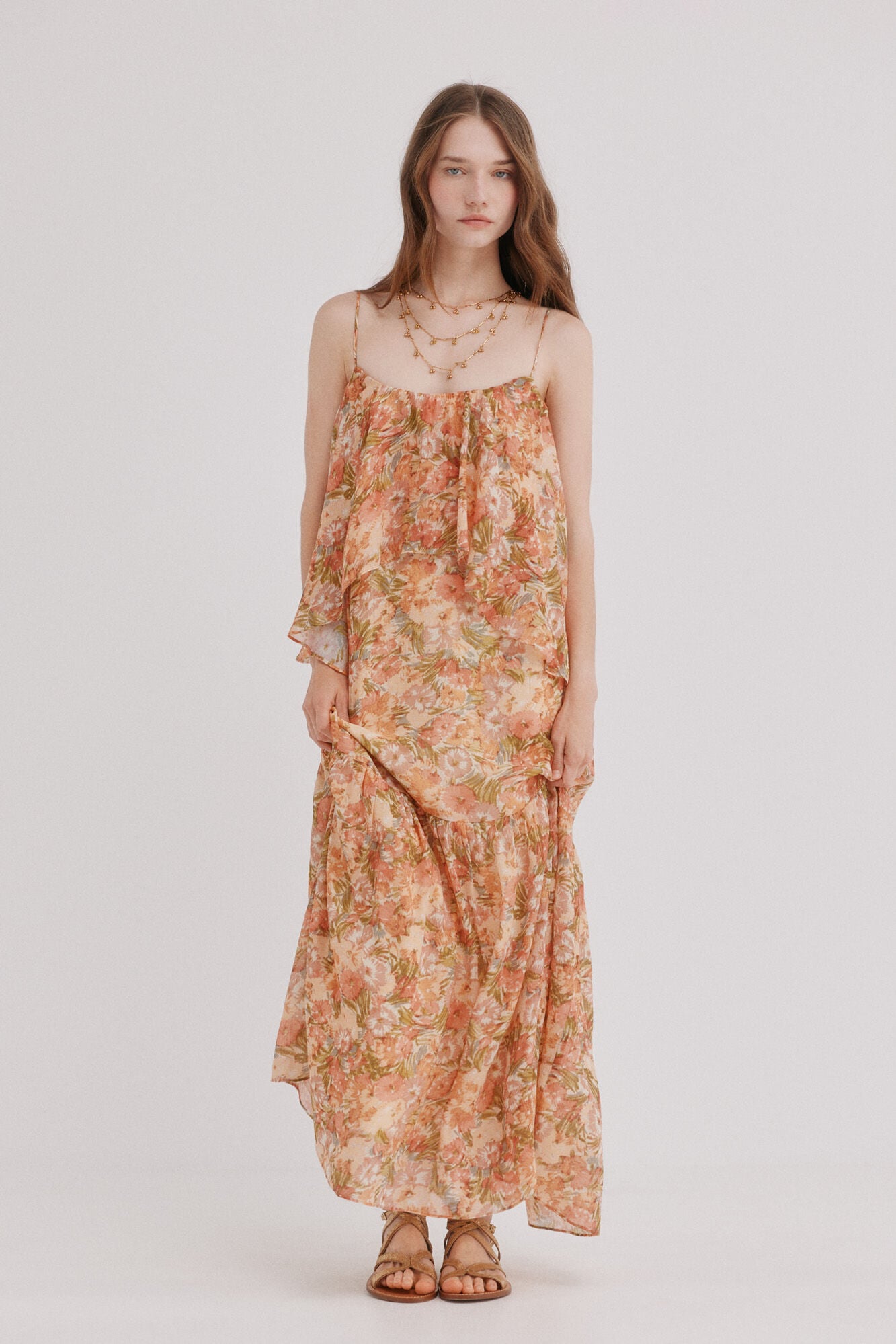 Hoss Intropia Africa. Vestido rom&aacute;ntico