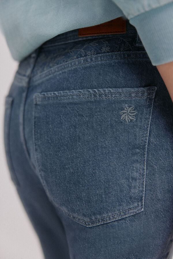 Hoss Intropia Bernice. Vaquero bootcut Azul