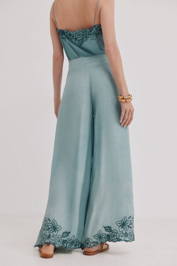 Hoss Intropia Persia. Cal&ccedil;a comprida  Azul