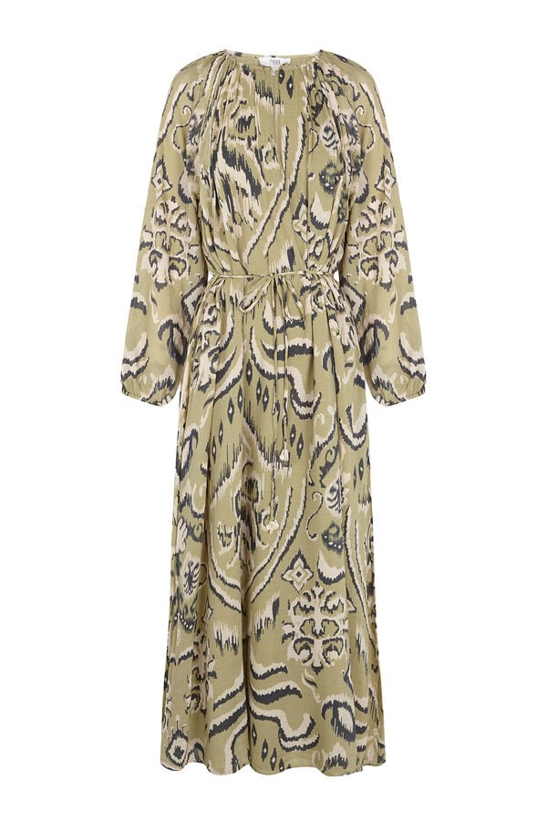 Hoss Intropia Amina. Vestido comprido estampado Verde
