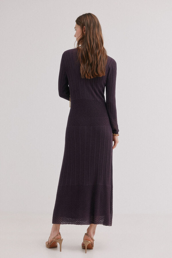Hoss Intropia Ada. Vestido calado Morado