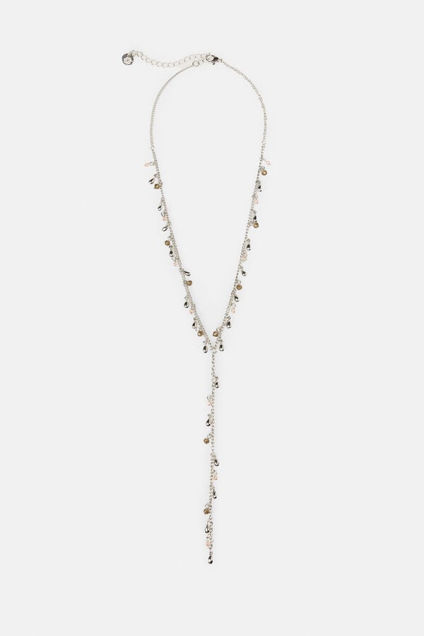 Hoss Intropia Leandra. Collar plata Gris