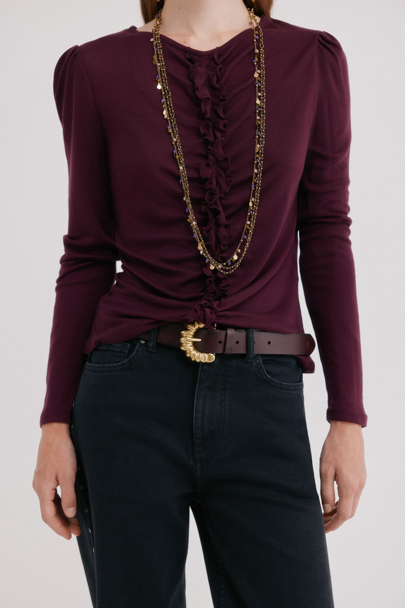 Hoss Intropia Marise. T-shirt cintada