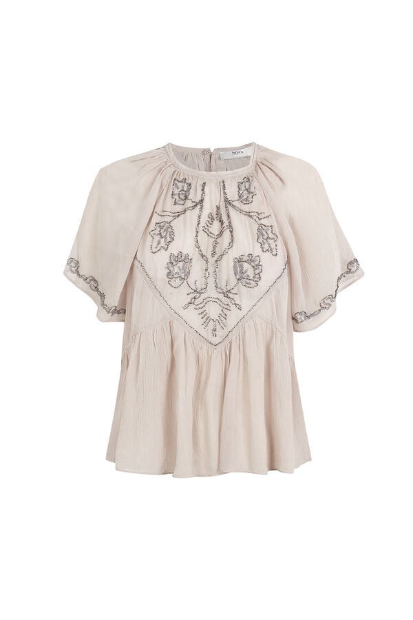 Hoss Intropia Carol. Blusa fluida Cinzento