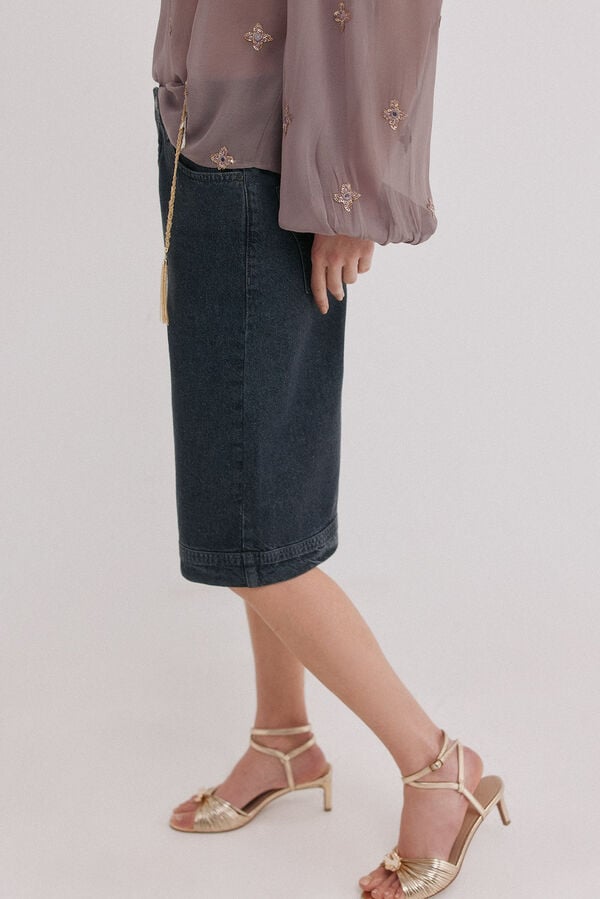 Hoss Intropia Babette. Bermudas denim Azul