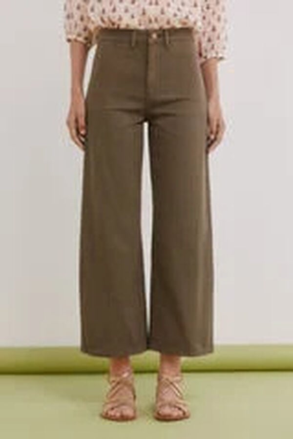 Conjunto de jeans e claire