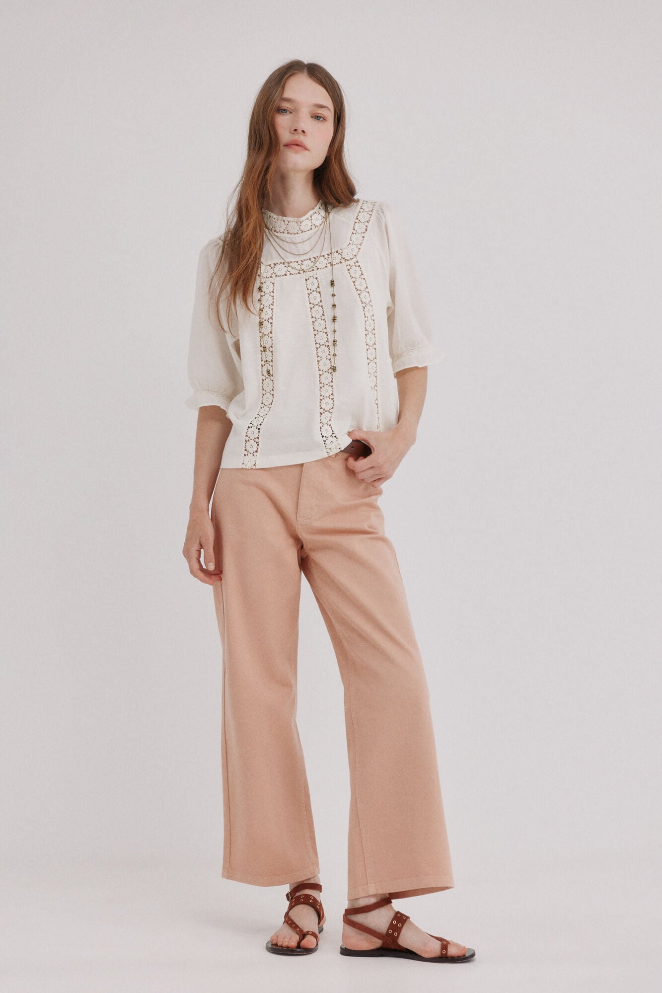 Conjunto de jeans e martina